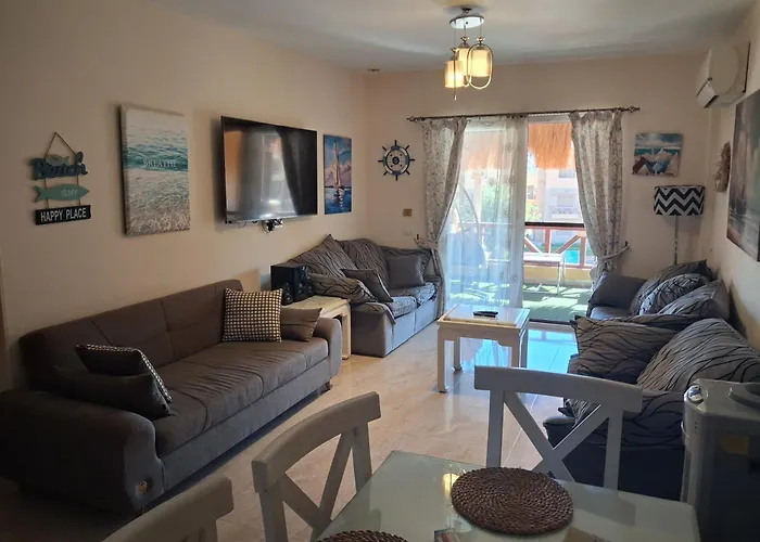 Luxury In Mountain View 2 , El-sokhna With Sea View , Pool View And Garden View Families Only Шале *